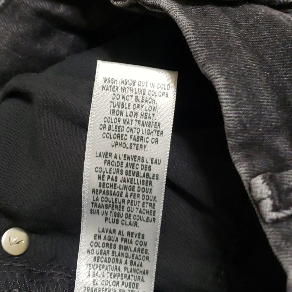 Frame Le Super High Mini Boot Split Hem Jeans Nig… - image 8